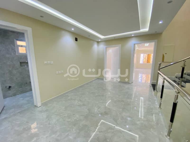 Duplex villa with internal stairs for sale in Al Rimal, East of Riyadh