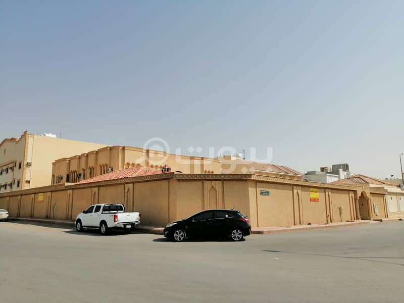 قصر زاوية للبيع في الملك فيصل، شرق الرياض