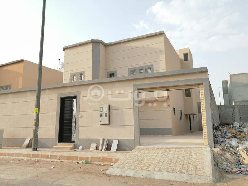 Villa with internal stairs and an apartment for sale in Al-Dar Al-Baida district, south of Riyadh
