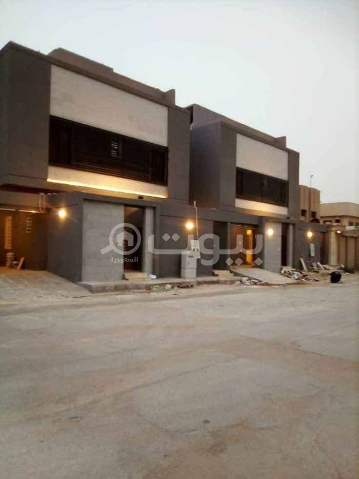Villa with internal stairs and an apartment in Al Dar Al Baida, South Riyadh