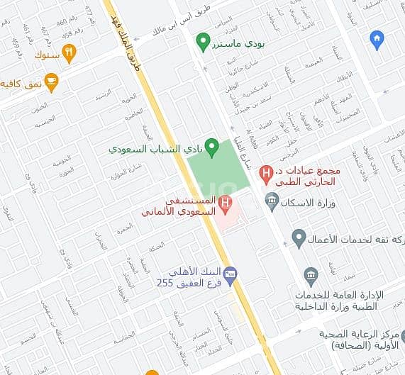 للبيع أرض تجارية في الصحافة، شمال الرياض