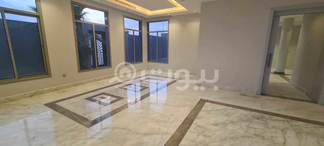 For sale villa staircase hall in Al Malqa, North Riyadh