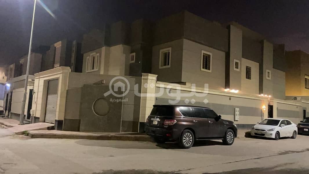For Sale Villa With An Apartment In Al Yasmin, North Riyadh