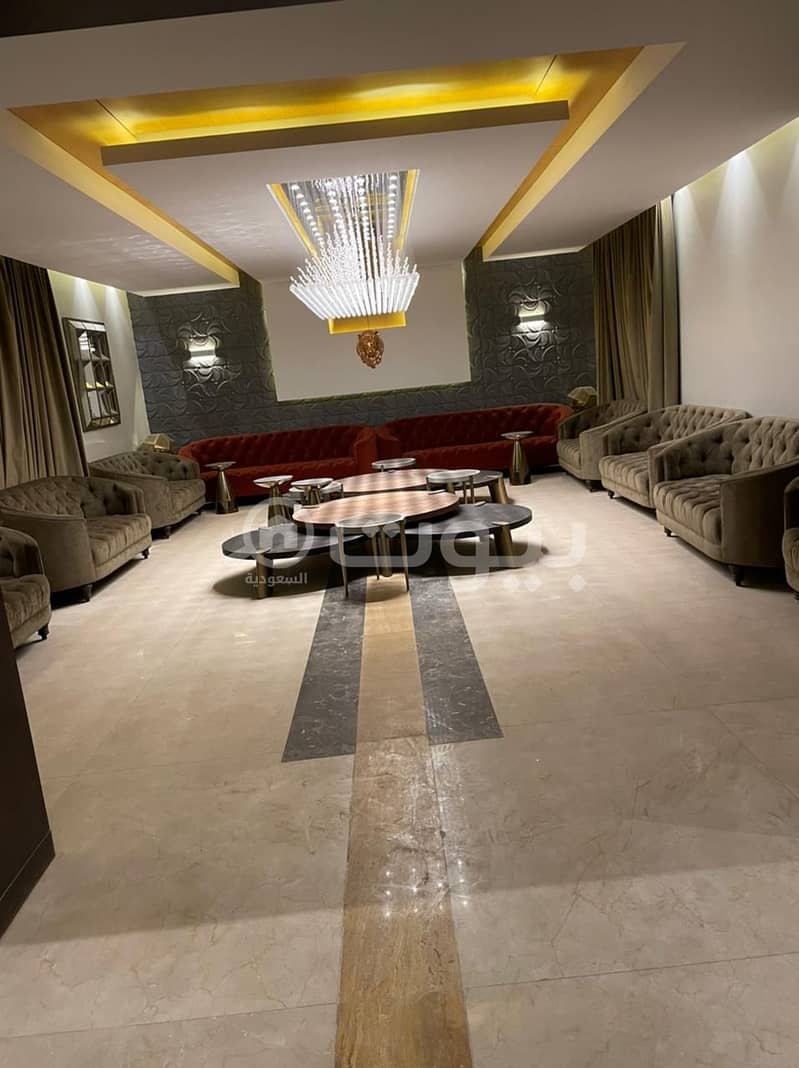 Furnished Villa with 2 annexes for sale in Al Malqa District, North of Riyadh