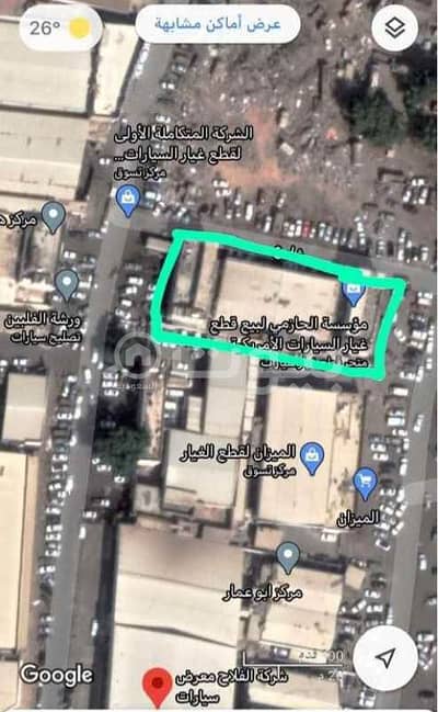 Commercial Land for Sale in Jeddah, Western Region - Commercial Land For Sale In Al Jawhara, South Jeddah