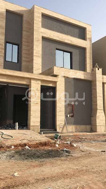 Villa for sale in Tanal Al-Rimal, east of Riyadh