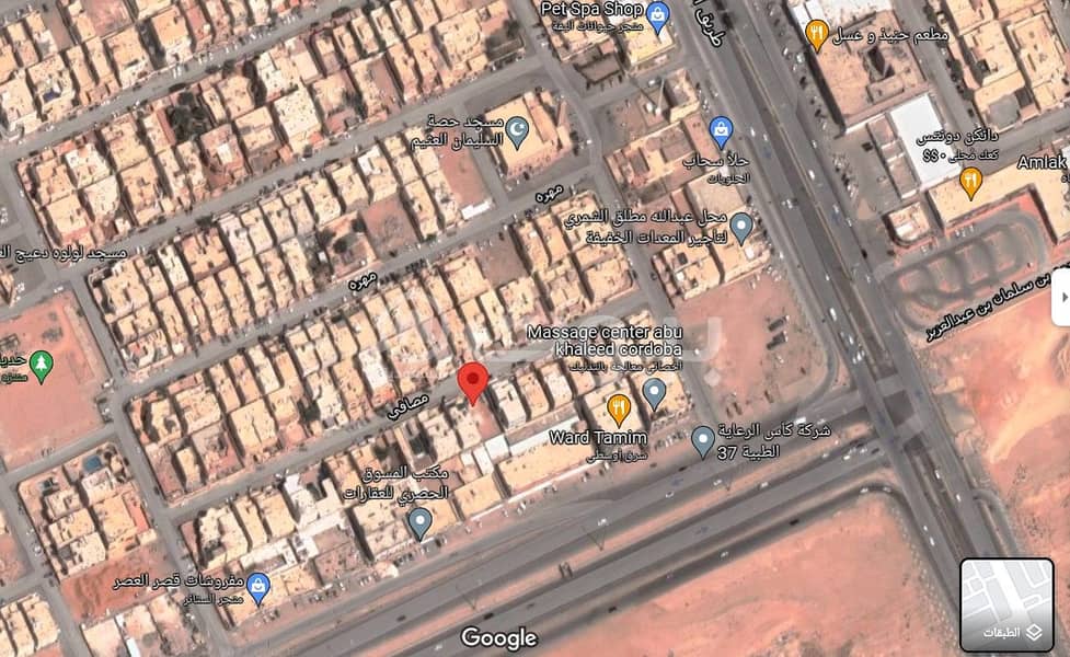 Residential land for sale in Qurtubah district, east of Riyadh