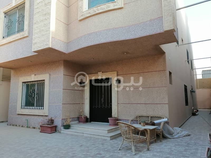 Internal Staircase Villa For Sale In Al Wadi, North Riyadh