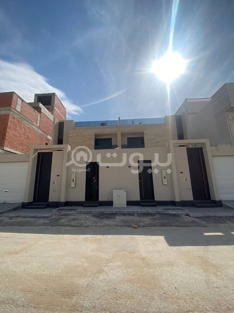 For Sale Two Duplex Modern Villas In Al Arid, North Riyadh