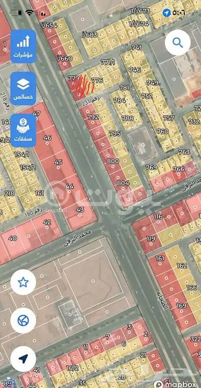 Commercial Land for Rent in Riyadh, Riyadh Region - راس بلك للاستثمار شارع 60م الصحابة