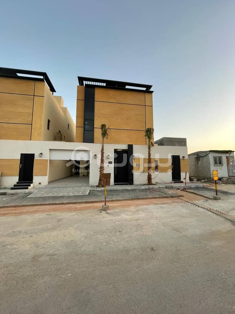 For Sale Internal Staircase Modern Villas In Al Narjis, North Riyadh