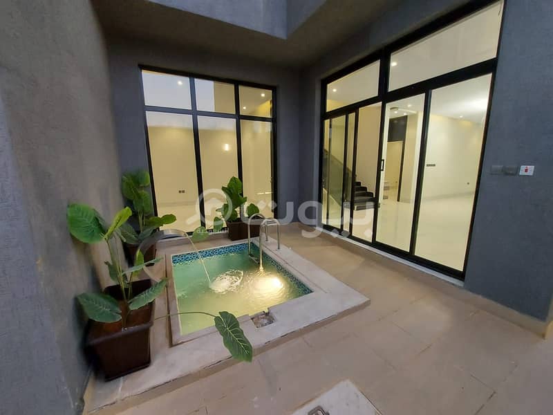 Villa with internal stairs for sale in Al Munsiyah district, east of Riyadh