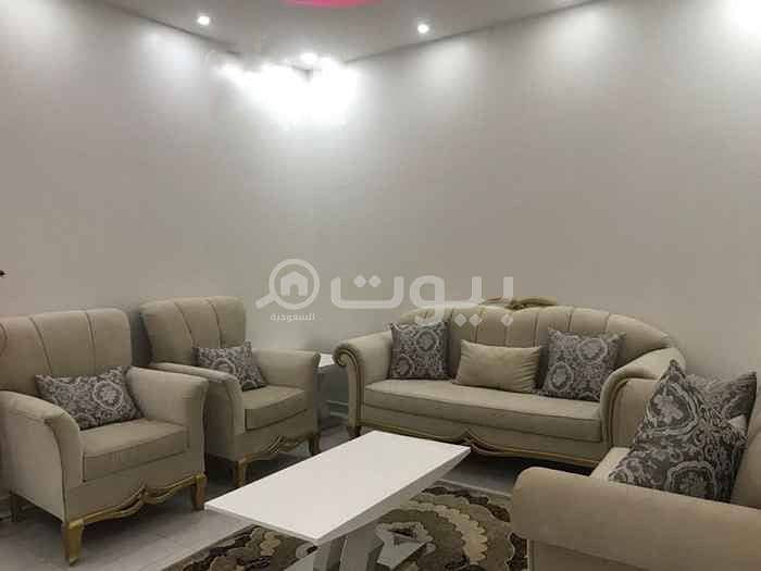 Family Apartment with AC for rent in Al Narjis District, North of Riyadh