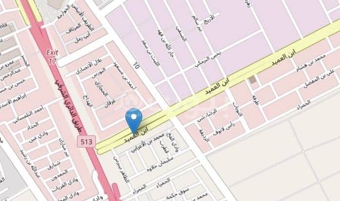 Commercial Land For Sale In Al Nur Neighborhood, South Riyadh