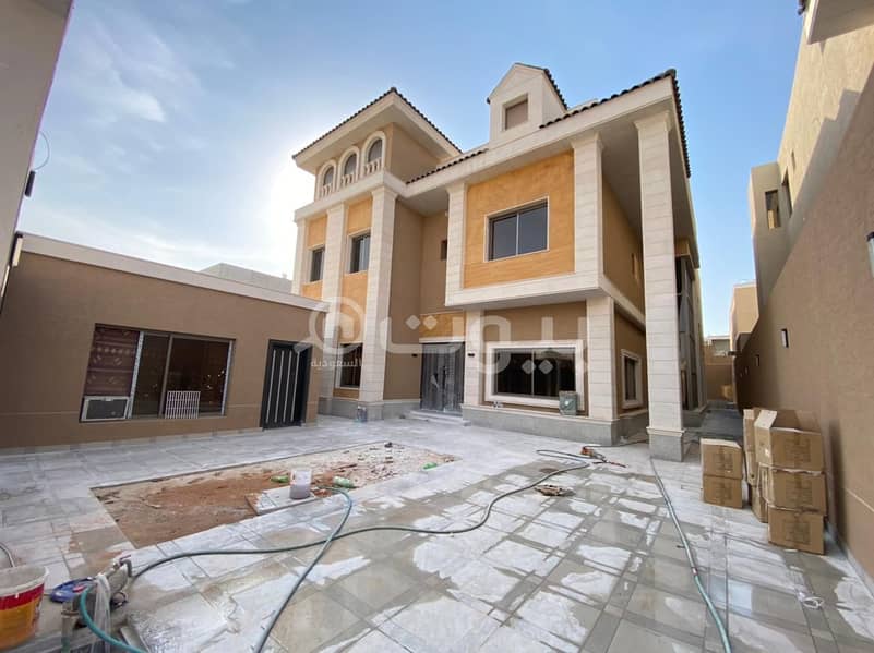 For sale a luxury villa in Hittin, north of Riyadh