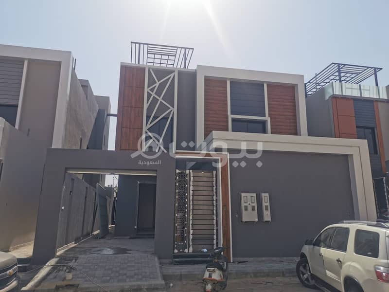 Villa staircase and two apartments for sale in qurtubah district, east of Riyadh