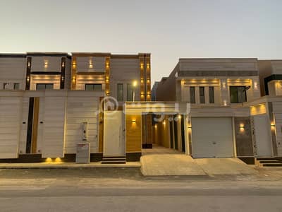 6 Bedroom Villa for Sale in Riyadh, Riyadh Region - Distinctive villa staircase hall for sale in Al Mousa, Tuwaiq, West Riyadh