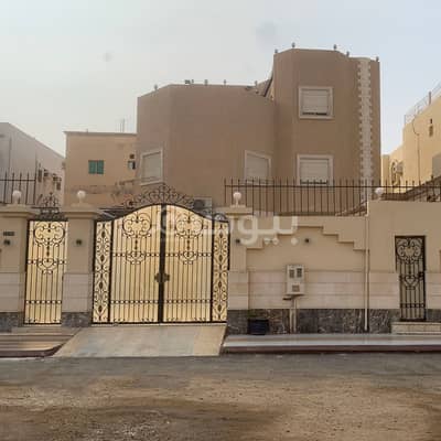 7 Bedroom Villa for Sale in Jeddah, Western Region - furnished Two Floors Elegant Villa For Sale In Taiba District, North Jeddah