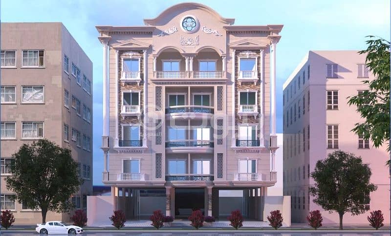 3 Apartments under construction for sale in Al Safa district, north of Jeddah