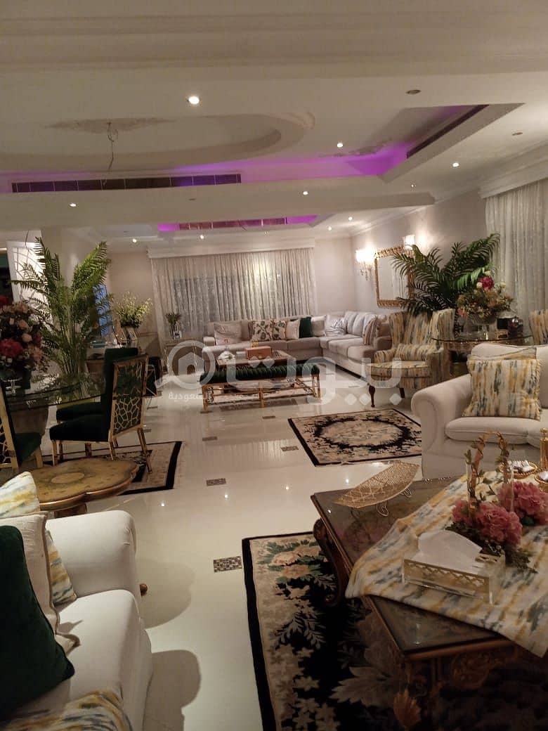 Villa for sale with an apartment in Al Sulimaniyah, North of Riyadh