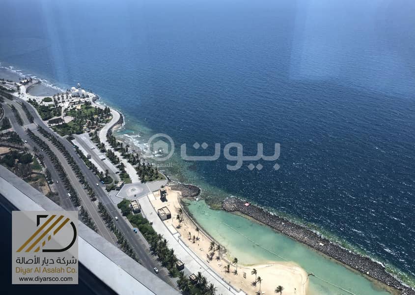 Office with stunning sea view For Rent In Al Shati - North Jeddah