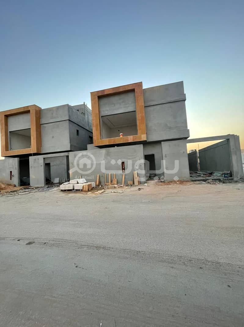 Modern Villa with roof For Sale In Al Arid, North Riyadh