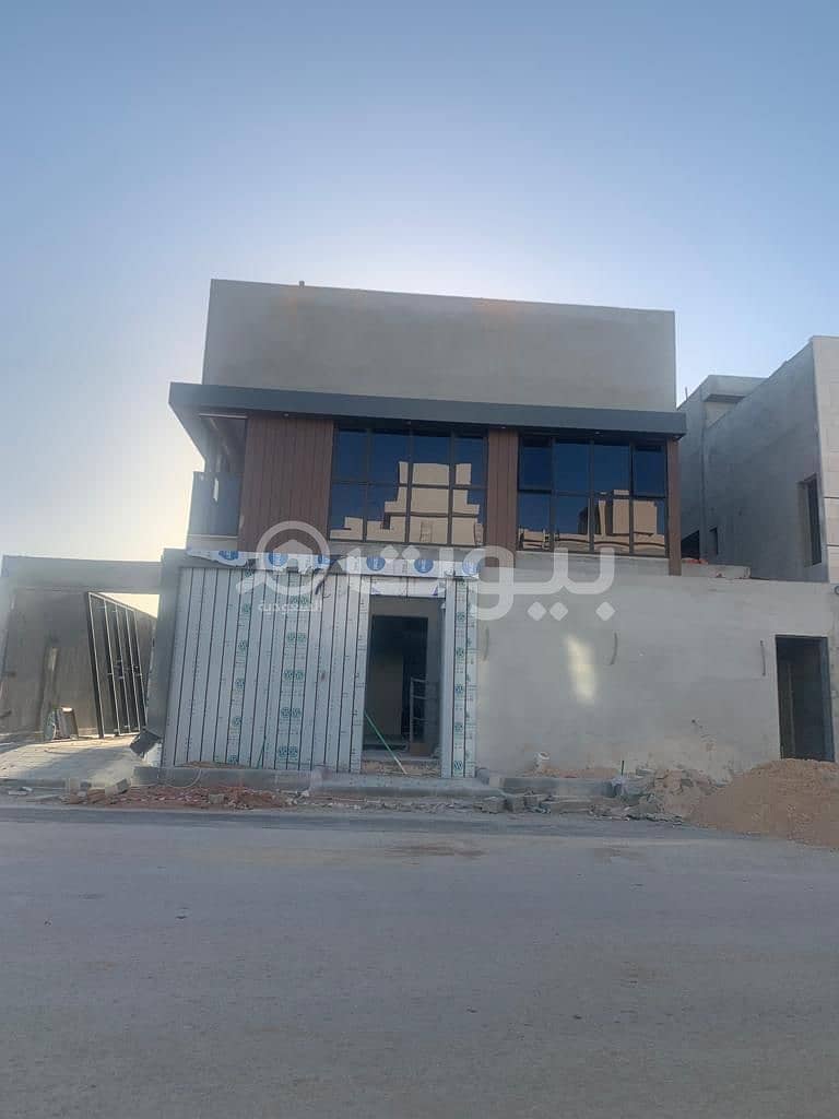 For sale corner villa in Al-Arid district, north of Riyadh
