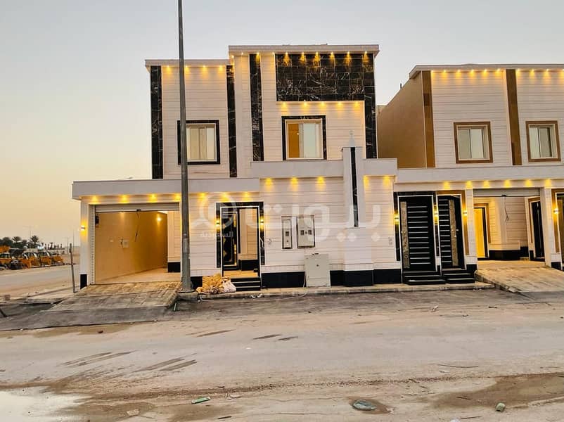 Villa with 2 apartments for sale in Al Rimal, East of Riyadh