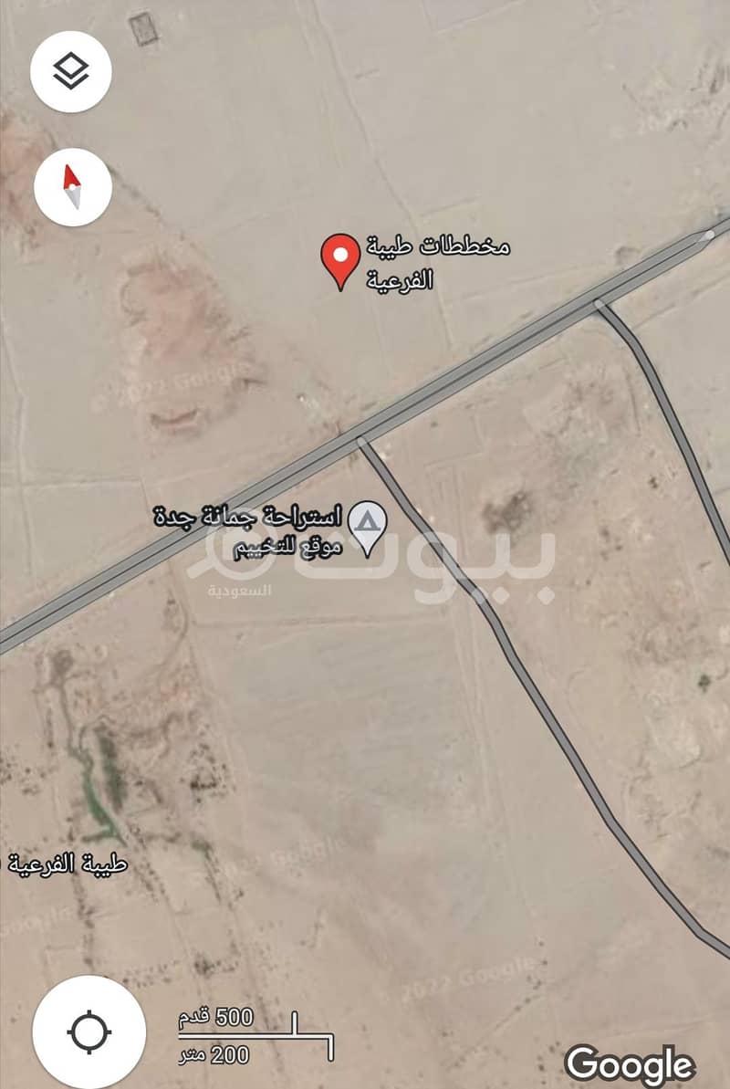 Land for sale in Taiba Al Suba 598, North Jeddah