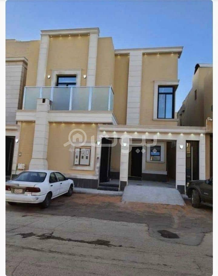 for sale Luxurious villa with internal stairs and 2 apartments in Al Nahdah, East Riyadh
