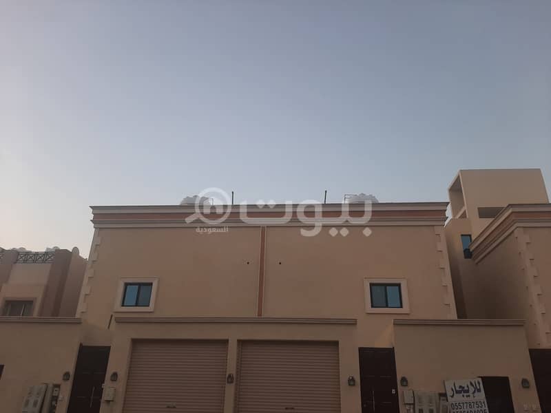 New floor shared entrance for rent in Al Narjis, north of Riyadh