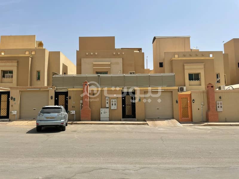 For sale a ground floor in a detached villa in Al Aziziyah district, south of Riyadh