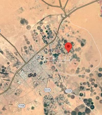 Agriculture Plot for Sale in Al Badayea, Al Qassim Region - Land for sale, in Al-Qassim, Al-Badaya - Al-Malouhi Agricultural Scheme