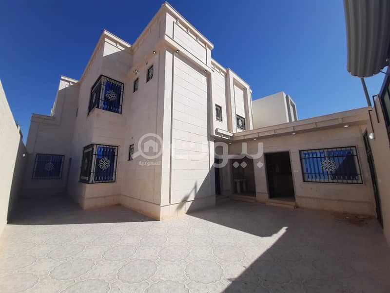 Luxurious duplex villa for sale in Al Jarbou scheme, Hail