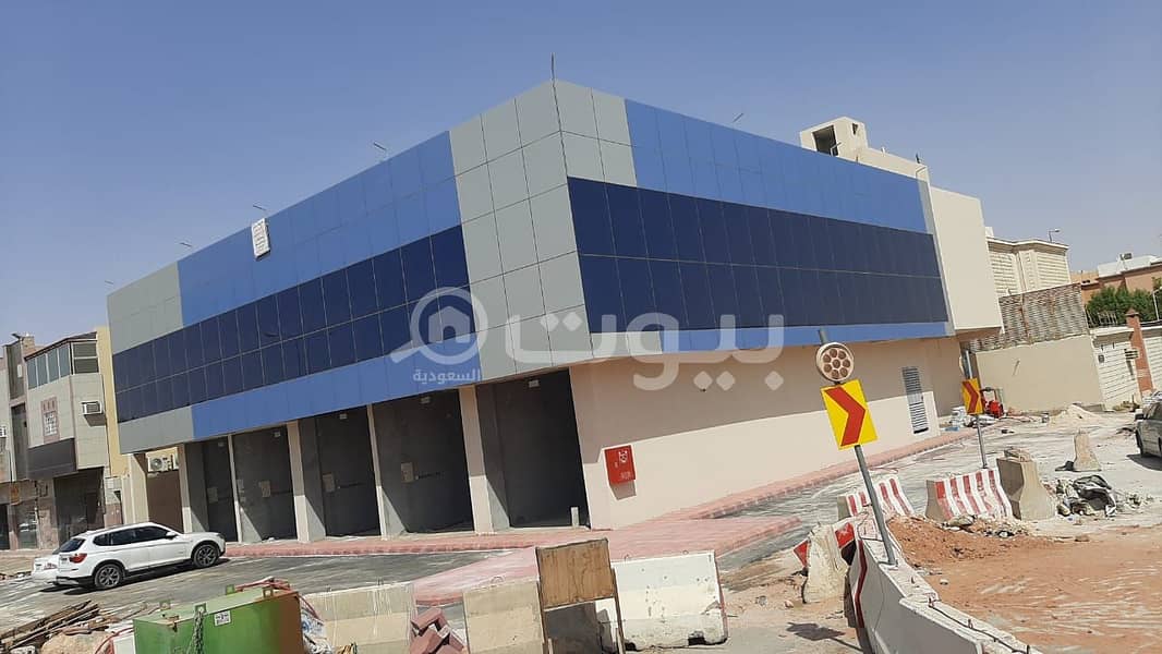 عمارة تجارية مكتبية للإيجار بالكامل في حي الحمراء شرق الرياض