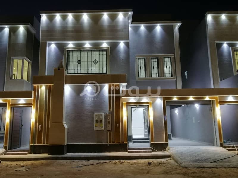 Villa staircase hall and two apartments for sale in Al janadriyah District, Riyadh