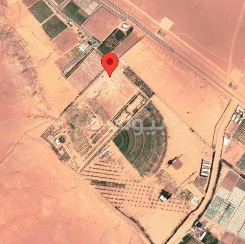 For sale agricultural land, in Al Kharj, Riyadh