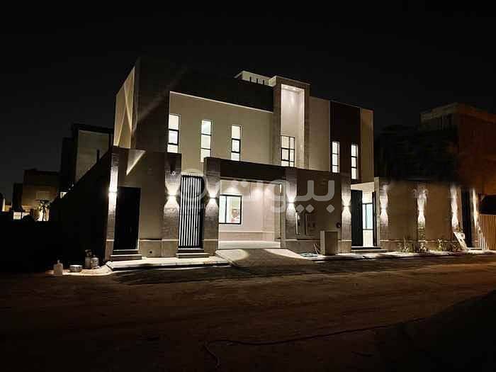 For sale custom building villa in Al Narjis district, north of Riyadh