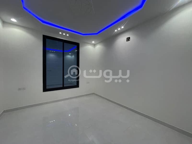 Villa with stairs and two apartments for sale in Al Nahdah, east of Riyadh