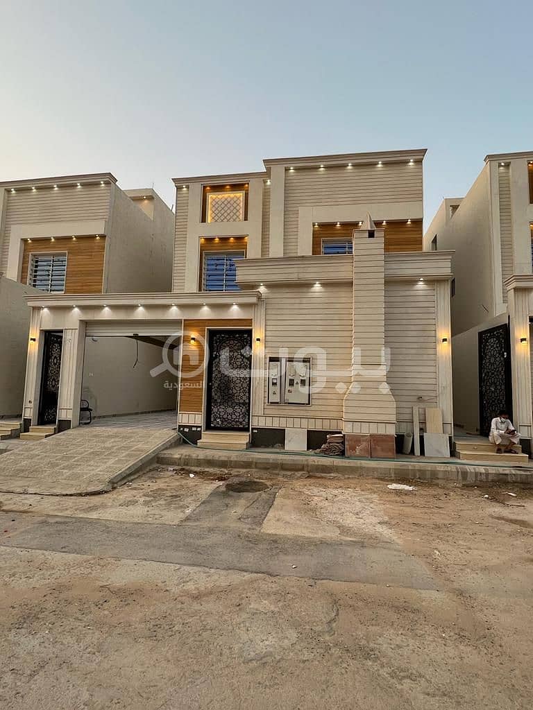For sale villa staircase hall and two apartments in Tuwaiq district, west of Riyadh
