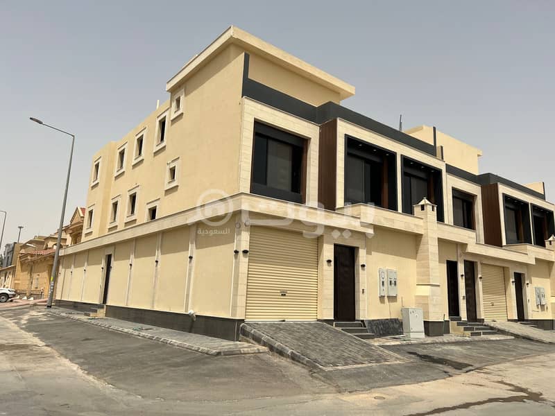 Corner Villa for sale in Al Yarmuk District, East Riyadh