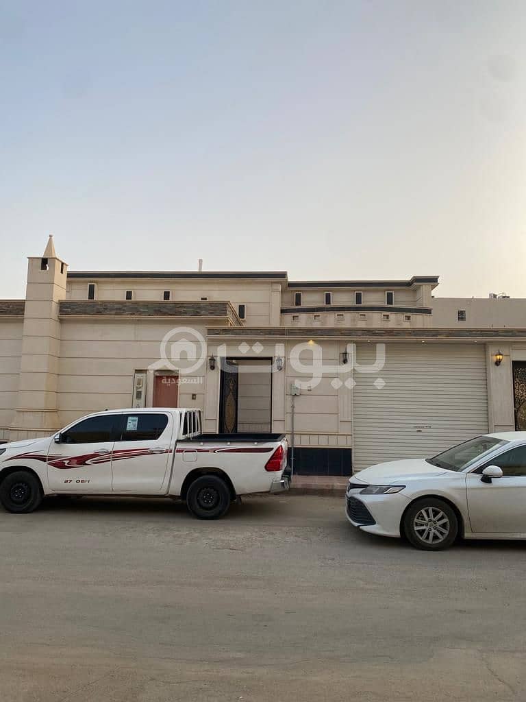 Ground floor of 450 SQM for sale in Dhahrat Laban District, West of Riyadh