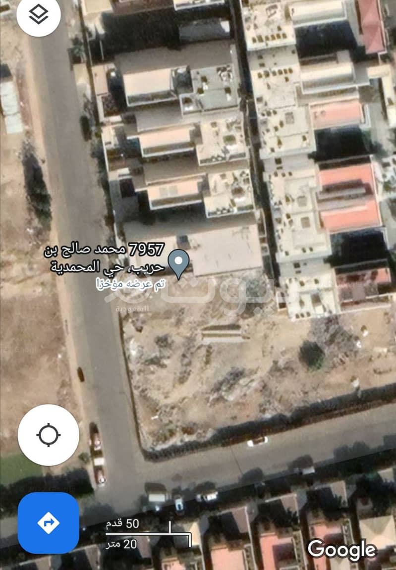 For sale a residential plot of land in Al-Haifa (Al-Basateen 2) scheme, north of Jeddah