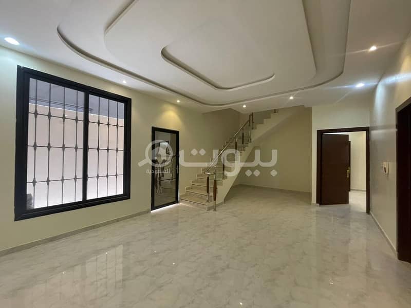 Villa staircase and two apartments for sale in Al-Rimal neighborhood, east of Riyadh