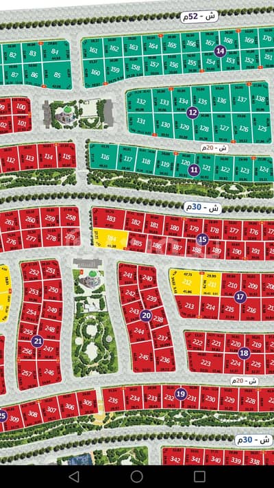 Commercial Land for Sale in Jeddah, Western Region - Two commercial lands in Al Mousa scheme (view), West jeddah