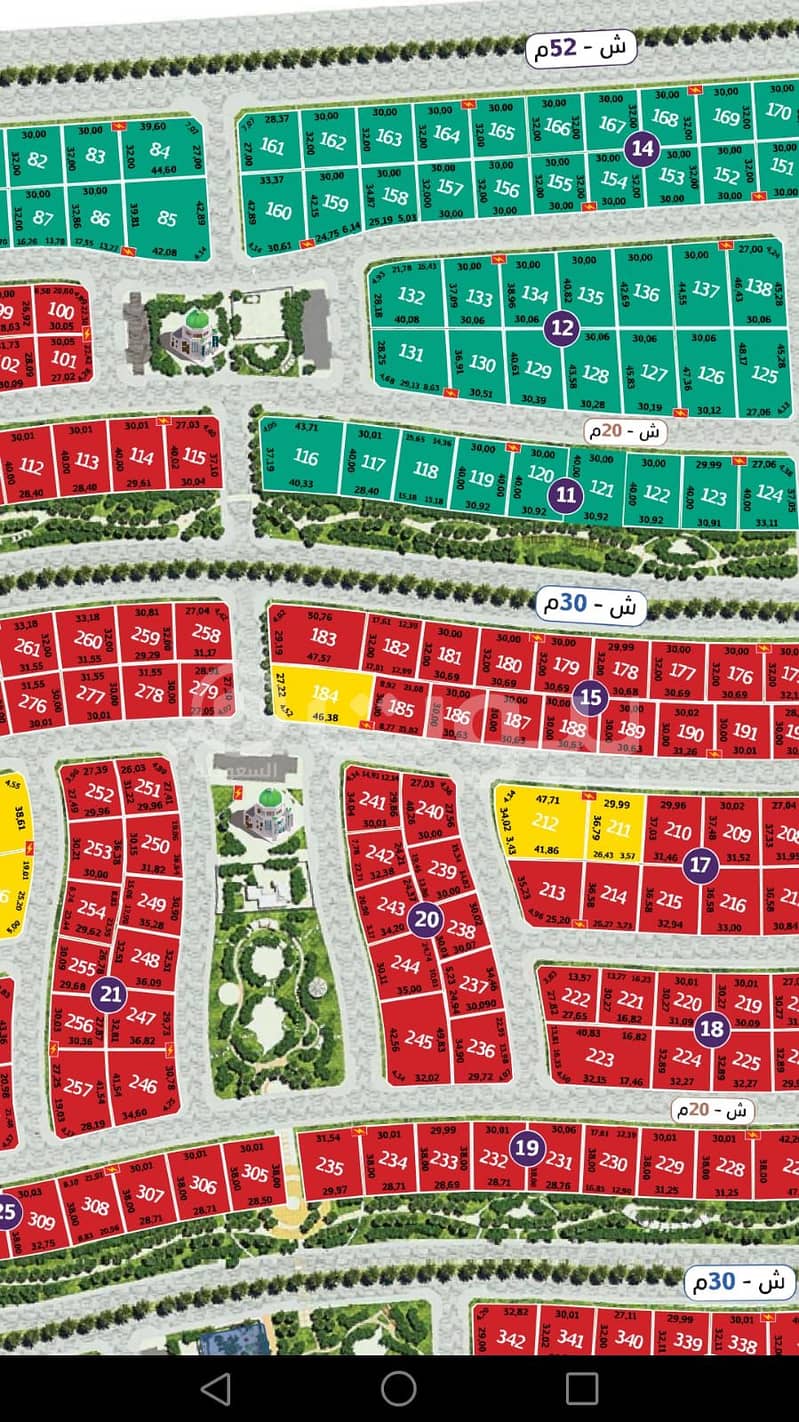 Residential Land in Al Mousa Scheme (view), North of Jeddah