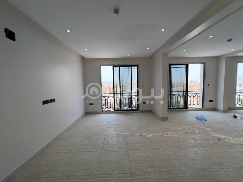 For sale apartment with private roof for sale in Qurtubah district, east of Riyadh
