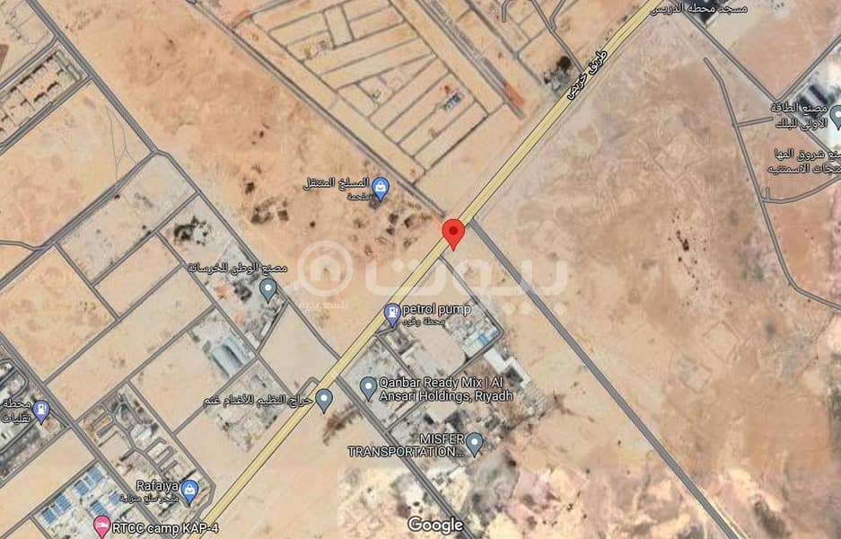 ارض خام تجارية سكنية للبيع في النظيم، شرق الرياض