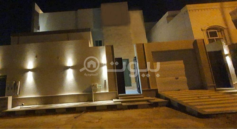 Villa with an elevator for sale in Al Narjis District, North of Riyadh