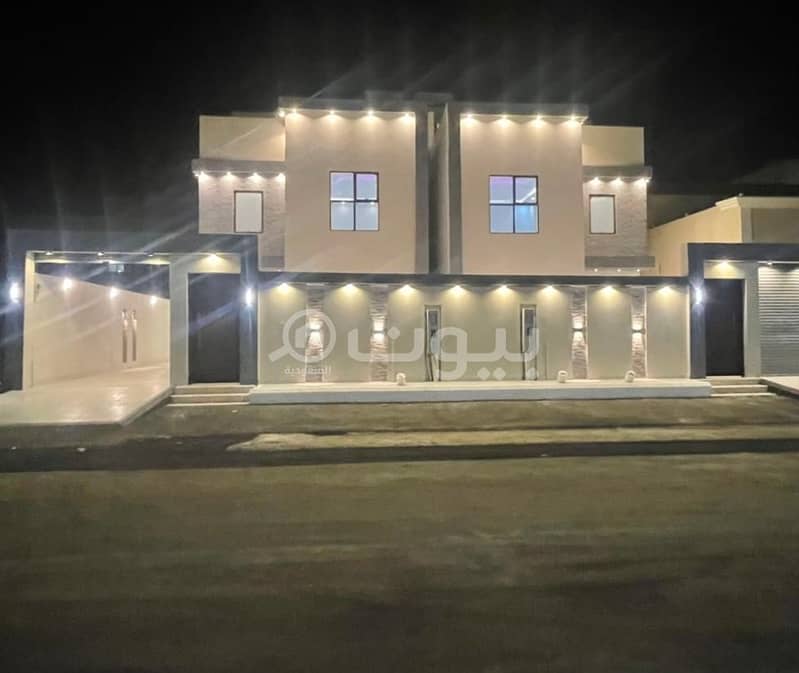 Two villas for sale with two floors and an Annex in suways jazan
